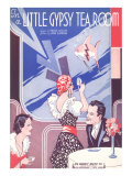 Little Gypsy Tea Room Sheet Music Lámina giclée Little Gypsy Tea Room Sheet Music Lámina giclée