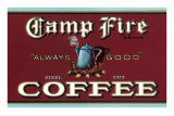 Camp Fire Coffee Pósters Camp Fire Coffee Pósters