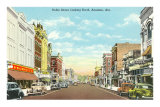 Noble Street, Anniston, Alabama Print