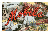 Greetings from Mobile, Alabama Prints