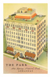 Park Hotel, Hot Springs, Arkansas Prints