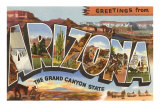 Greetings from Arizona Posters