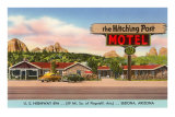 Hitching Post Motel, Sedona, Arizona Print