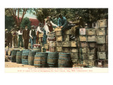 Destruction of Liquor in Kansas, Prohibition, 1907 Posters