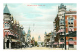 Mariposa Street, Fresno, California Poster