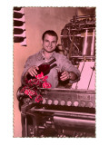 Printer with Red Wine Photo