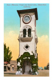 Beale Memorial Tower, Bakersfield, California Posters