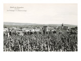 Grape Harvesters, France, Moet et Chandon Poster