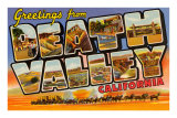 Greetings from Death Valley, California Prints