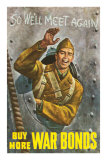 Buy More War Bonds Poster