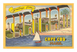 Greetings from Chatham, Massachusetts Posters