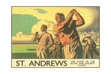St. Andrews Golf Course Posters