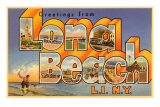 Souvenirs de Long Beach Long Island, New York Photographie