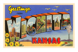 Greetings from Wichita, Kansas Kunstdrucke