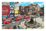 Picadilly Circus, London, England Poster