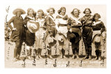 Seven Cowgirls Print