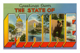 Greetings from Maine Prints