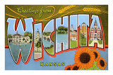 Greetings from Wichita, Kansas Print