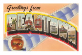 Greetings from Beantown Prints