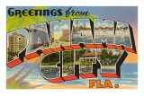 Greetings from Panama City, Florida Posters