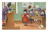 Cats in School Posters