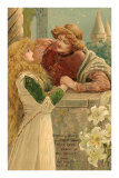 Balcony Scene, Romeo and Juliet Kunstdrucke