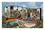 Greetings from Missouri Posters