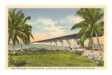 Bridge to Key West, Florida Poster