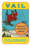 Ski, Vail, Colorado Affiches