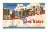 Greetings from Huntington, Long Island, New York Posters
