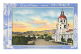 Greetings from California, Pasadena Posters