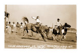 Woman Bronco Rider Photo