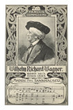 Richard Wagner and March from Tannhauser Poster Richard Wagner and March from Tannhauser Poster