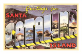 Greetings from Catalina Island, California Prints