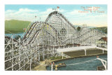 Giant Dipper Roller Coaster, Vancouver, British Columbia Pósters