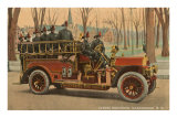 Fire Truck, Manchester, New Hampshire Print