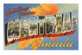 Souvenirs de Montréal, Canada Posters