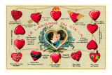 French Language of the Heart Posters