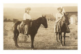 Girls on Horseback Posters