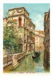 Palais de Van Axel, Venise, Italie Affiches