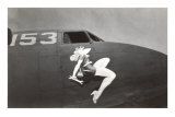 Nose Art, Pin-Up with Wrench Posters
