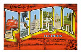 Greetings from Peoria, Illinois Prints