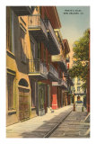 Pirates' Alley, New Orleans, Louisiana Kunstdrucke