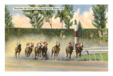 Champ de course d’Hialeah, Miami, Floride Posters