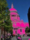 Pink St Pauls London Photographic Print by Paul Tolhurst
