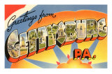 Greetings from Gettysburg, Pennsylvania Prints Greetings from Gettysburg, Pennsylvania Prints