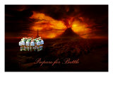 Celtic Football Club, Prepare for Battle Giclee Print by Lee Woods
