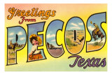 Greetings from Pecos, Texas Photo Greetings from Pecos, Texas Photo