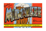 Greetings from Milwaukee, Wisconsin Poster