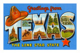 Greetings from Texas Poster